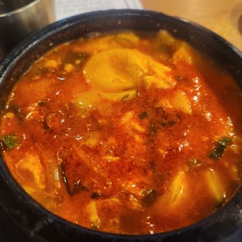 Tang Jip - Soontofu replacement with egg. Almost loaded gif... arrives bubbling hot! - Korean Near Me - Concord, California Tang Jip - Soontofu replacement with egg. Almost loaded gif... arrives bubbling hot! - Korean Near Me - Concord, California