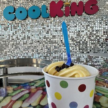 Lol Yogurt - Dole whip + carob chips non dairy .. yummy!! - Desserts Near Me - Huntington Beach, California