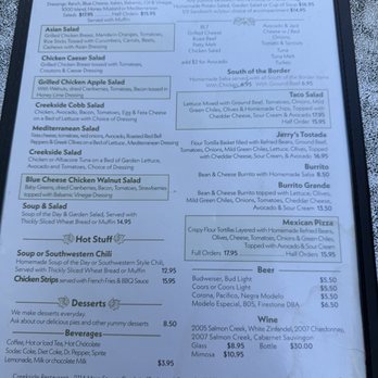 Creekside Garden Cafe - Menu - Breakfast & Brunch Near Me - Cambria, California Creekside Garden Cafe - Menu - Breakfast & Brunch Near Me - Cambria, California