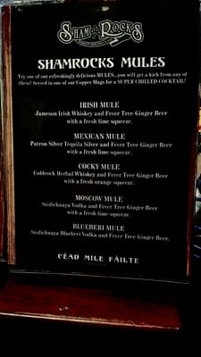 Menu photo 7 Shamrock's Corona, CA