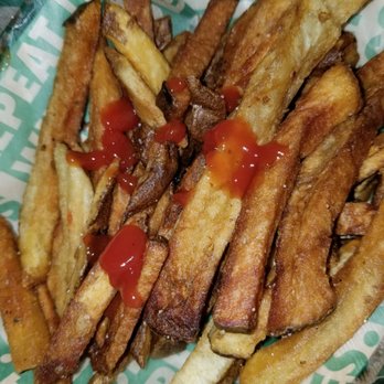 Wingstop - Burnt fries. No seasoning. - Chicken Wings Near Me - Lansing, Michigan