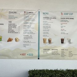 Jump Cup - Menu