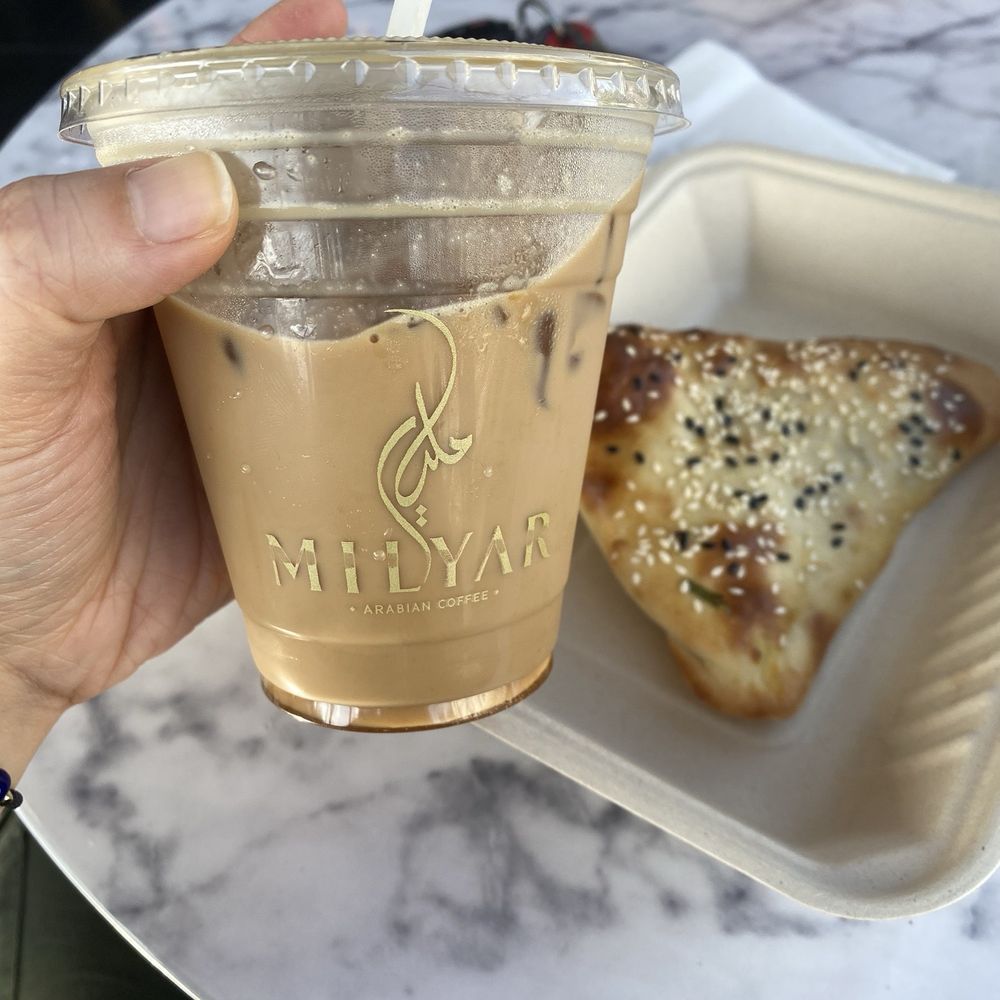Milyar Coffee - Yemeni latte iced - Themed Cafes Near Me - Berkeley, California Milyar Coffee - Yemeni latte iced - Themed Cafes Near Me - Berkeley, California