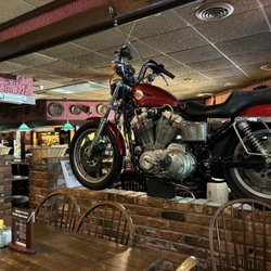 Earle of Sandwich Pub - Interior with Harley