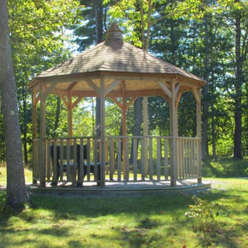 Freeport Community Library - Gazebo in back - Libraries Near Me - Freeport, Maine