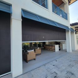 ABC Screens - Motorized screen Installation