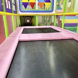 Trampoline area