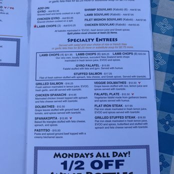 Georges Greek On Second - Ummm half off wine Monday!?!!!! And they'll let you try anything you'd like. - Greek Near Me - Long Beach, California Georges Greek On Second - Ummm half off wine Monday!?!!!! And they'll let you try anything you'd like. - Greek Near Me - Long Beach, California