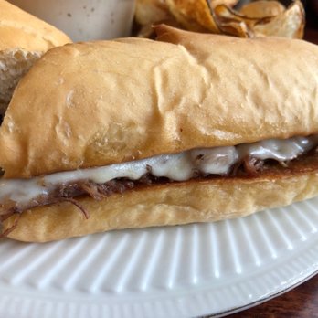 Thee Abbey Kitchen - The perfect French dip sandwich - American Near Me - Arcadia, Missouri