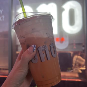 OMO Thai Tea - Thai tea with cream - Bubble Tea Near Me - Bellevue, Washington OMO Thai Tea - Thai tea with cream - Bubble Tea Near Me - Bellevue, Washington