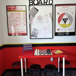 Mathnasium  - Game table, brag board and calendar