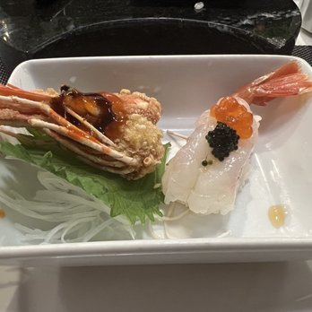 Kinha Sushi - Sweet rib shrimp and must try the crunchy fried head! - Japanese Near Me - Garden City, New York