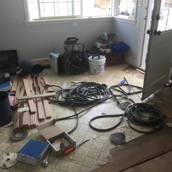 Bill Richards Hardwood Floors - BEFORE and other company mess!! - Flooring Near Me - Monterey, California
