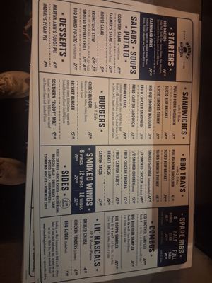 Menu photo 2 Martin's Bar-B-Que Joint Nashville, TN Menu photo 2 Martin's Bar-B-Que Joint Nashville, TN