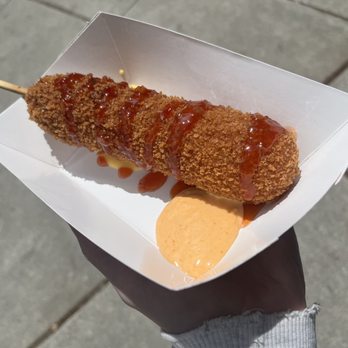 Seoul Hotdog - Pepper jack and beef (#11) - Hot Dogs Near Me - Berkeley, California