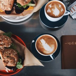 IW Coffee- Indian Wells - Turkey Bacon Avocado Sandwiches and Vanilla Lattes