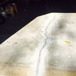 CRACK-X of Southern Maine - Floor Crack Repaired