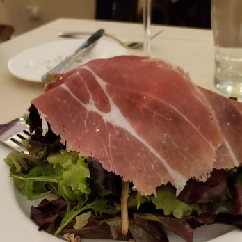 Bistango - Prosciutto apple sl8ce mixed green salad $16 - Italian Near Me - New York, New York