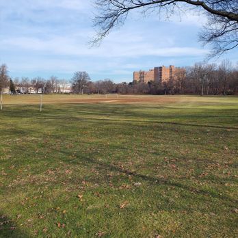 Watsessing Park - Open field with apartment complex in the distance - Parks Near Me - Bloomfield, New Jersey