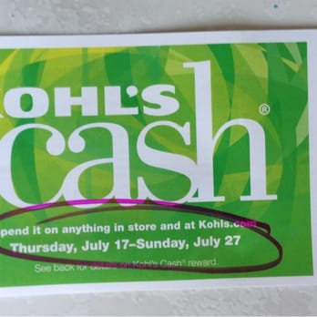 Kohl's - You get a $10 kohls cash if you spend $50 or more :)) - Department Stores Near Me - LAGUNA NIGUEL, California Kohl's - You get a $10 kohls cash if you spend $50 or more :)) - Department Stores Near Me - LAGUNA NIGUEL, California