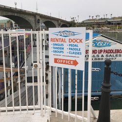 Southwest Kayaks - Private rental dock in front of our store