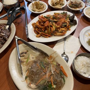 Brothers Restaurant - Japchae, spicy squid - Korean Near Me - San Francisco, California Brothers Restaurant - Japchae, spicy squid - Korean Near Me - San Francisco, California