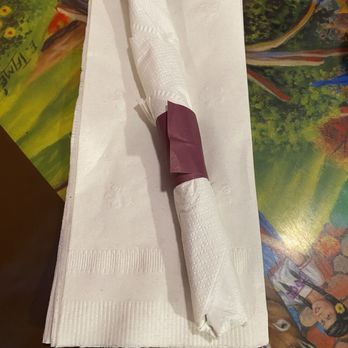 Casa Romero - Flatware Wrapped in Paper Napkins - Mexican Near Me - East Alton, Illinois Casa Romero - Flatware Wrapped in Paper Napkins - Mexican Near Me - East Alton, Illinois