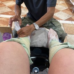 Pedicure. Pedicure.