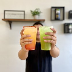 Level Up Nutrition Hub - Pica Sandía and The Hulk energy drinks!