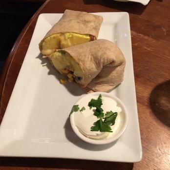 Tryst - Breakfast burrito...mostly egg - Lounges Near Me - Washington, DC, District of Columbia