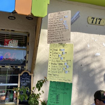 100 Miles to Cuba - Menu - Cuban Near Me - Key West, Florida