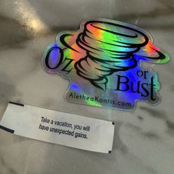 Fortune cookie!