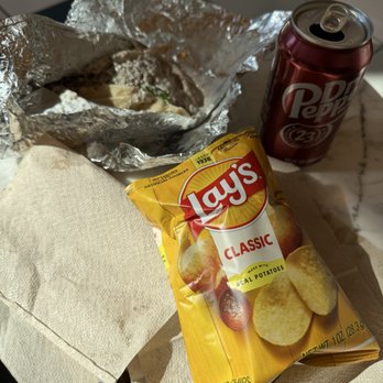 Shawarma Point - Beef/Lamb Gyro Wrap, chips, soft drink - Middle Eastern Near Me - Austin, Texas