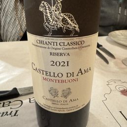 Angelo made a great wine recommendation. Angelo made a great wine recommendation.