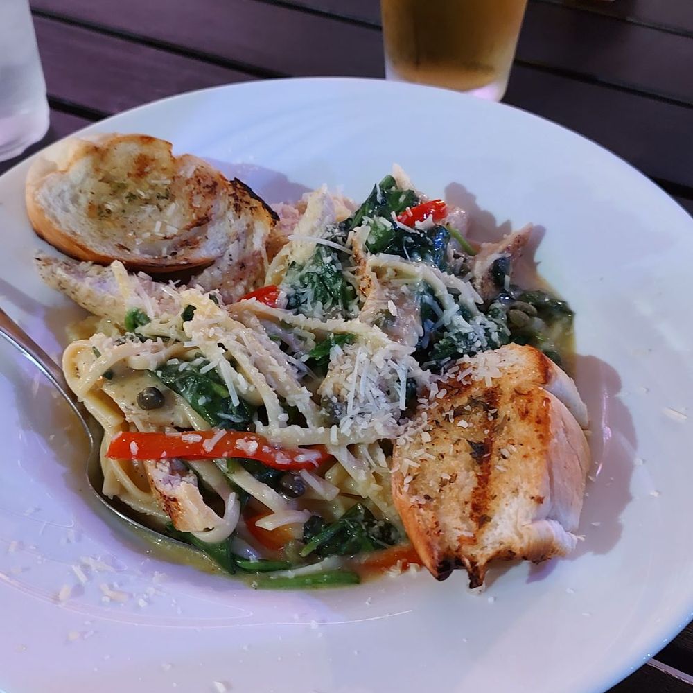 Sandshakers - Chicken artichoke pasta - Salad Near Me - Clearwater, Florida Sandshakers - Chicken artichoke pasta - Salad Near Me - Clearwater, Florida