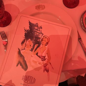 Rampoldi - Hardbound Menu - Nice touch - French Near Me - New York, New York