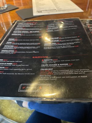 Menu photo 1 Sidecar Gainesville Gainesville, FL