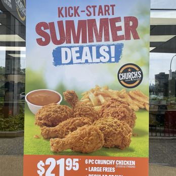 Church's Texas Chicken - Fast Food Near Me - Coquitlam, British Columbia