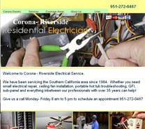 Corona Riverside Electrical Service Logo