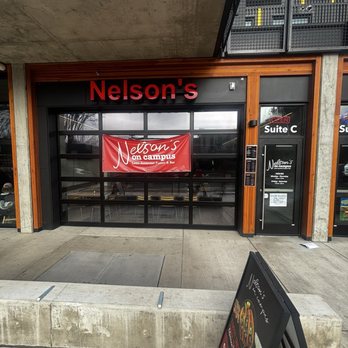 Nelson’s On Campus - Front of store - Mexican Near Me - Eugene, Oregon