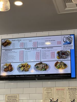 Menu photo 6 Cook's Seafood Pleasanton, CA
