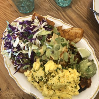 Kitchen Mouse Cafe - Mikey's Chilaquiles - Vegan Near Me - Los Angeles, California Kitchen Mouse Cafe - Mikey's Chilaquiles - Vegan Near Me - Los Angeles, California