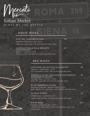 Menu photo 4 Mercato Mio State College, PA Menu photo 4 Mercato Mio State College, PA