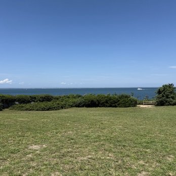 East Chop Lighthouse - View from the bluffs - Landmarks & Historical Buildings Near Me - Vineyard Haven, Massachusetts