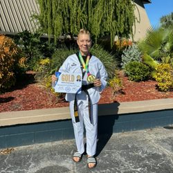 White Tiger Taekwondo Fitness Protection Connection