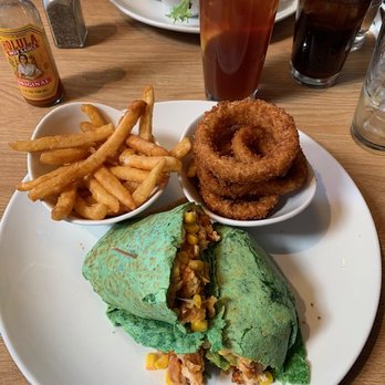 Broken Yolk Cafe - Buffalo Chicken Wrap. I asked for Frings, Cathy, our amazing waitress made that happen!! - Breakfast & Brunch Near Me - Santee, California Broken Yolk Cafe - Buffalo Chicken Wrap. I asked for Frings, Cathy, our amazing waitress made that happen!! - Breakfast & Brunch Near Me - Santee, California