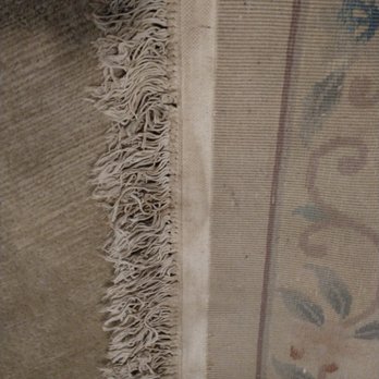 Redwood Chem-Dry - comb lines, still stained on back, fringe still dark. - Carpet Cleaning Near Me - Eureka, California Redwood Chem-Dry - comb lines, still stained on back, fringe still dark. - Carpet Cleaning Near Me - Eureka, California