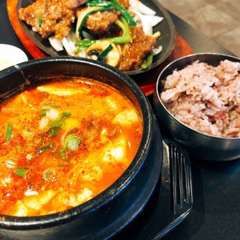 Kimchi  - LA Galbi Soontofu combo - Korean Near Me - Canton, Michigan