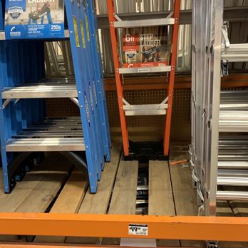 The Home Depot - The same exact 6 foot ladder was outside of the store on display $179 .however we looked inside the store and found it for $99 . - Nurseries & Gardening Near Me - Inglewood, California