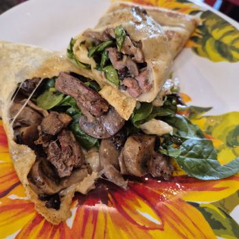 Le Crepe - 2025-04-18. Le Crepe. Royal Oak, MI. Savory Signature Ribeye Truffle. Steak was on the tough side. 4 stars. - Creperies Near Me - Royal Oak, Michigan